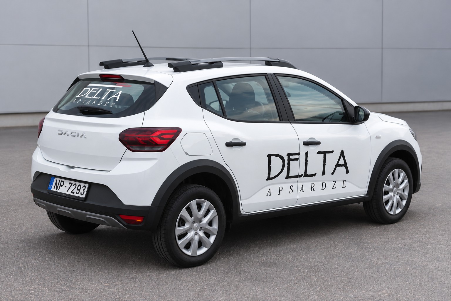 DELTA apsardze dienesta auto Dacia
